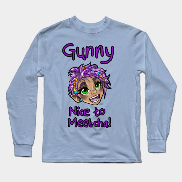 Gunny Glitterblaster Long Sleeve T-Shirt by Shocking Gasp Official Store